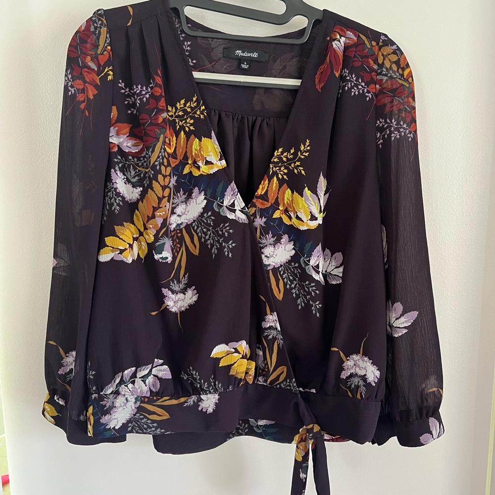 Madewell Wrap Blouse